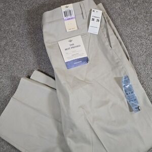 Dockers Mens The Best Pressed Slim Tapered Fit Signature Khaki Pant 38x29 NEW